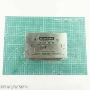 Schaffner Line Filter FN351-16-29 Power Line Filter Chassis 16A,520 VAC,5.2 mH